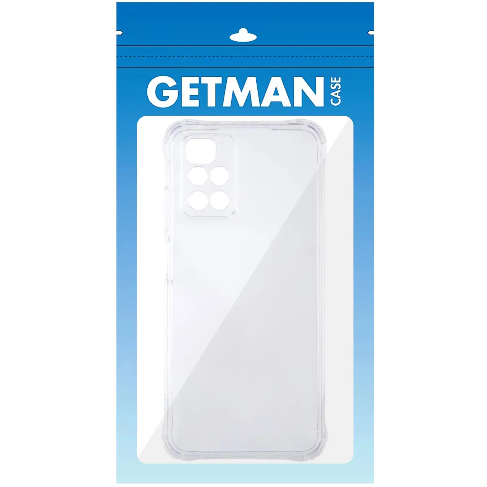 TPU чехол GETMAN Ease logo усиленные углы Full Camera для Xiaomi Redmi 10, Бесцветный (прозрачный) 3, TPU, купить оптом с доставкой