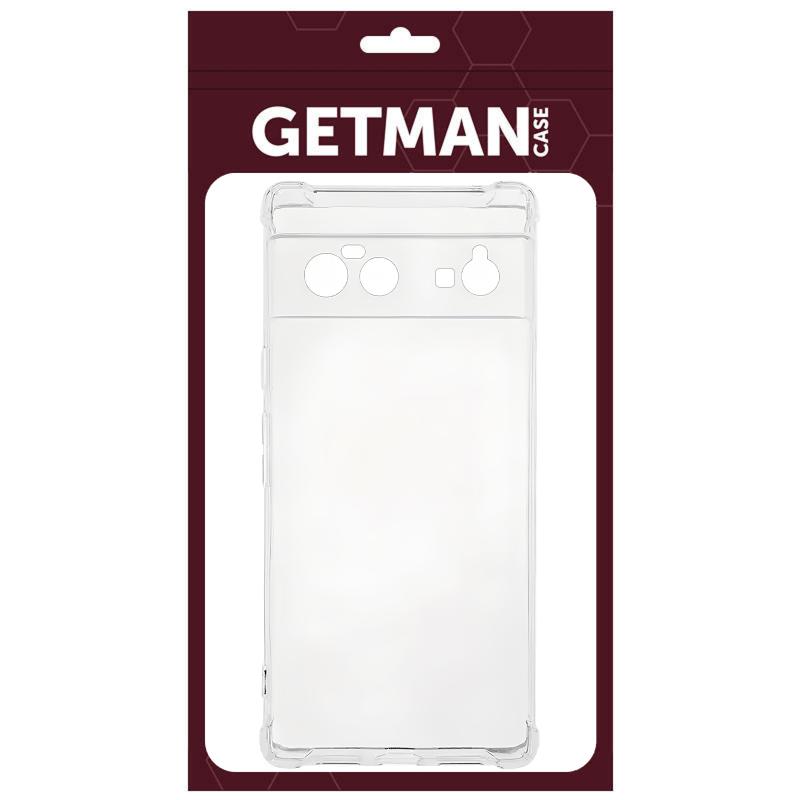 TPU чохол GETMAN Ease logo для Google Pixel 6 | Посилені кути з амортизацією на малюнкі №4