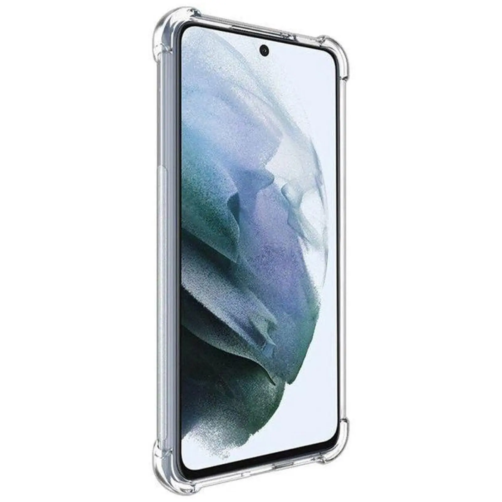 TPU чехол GETMAN Ease logo усиленные углы Full Camera для Samsung Galaxy S22+, Бесцветный (прозрачный) 2, TPU, купить оптом с доставкой