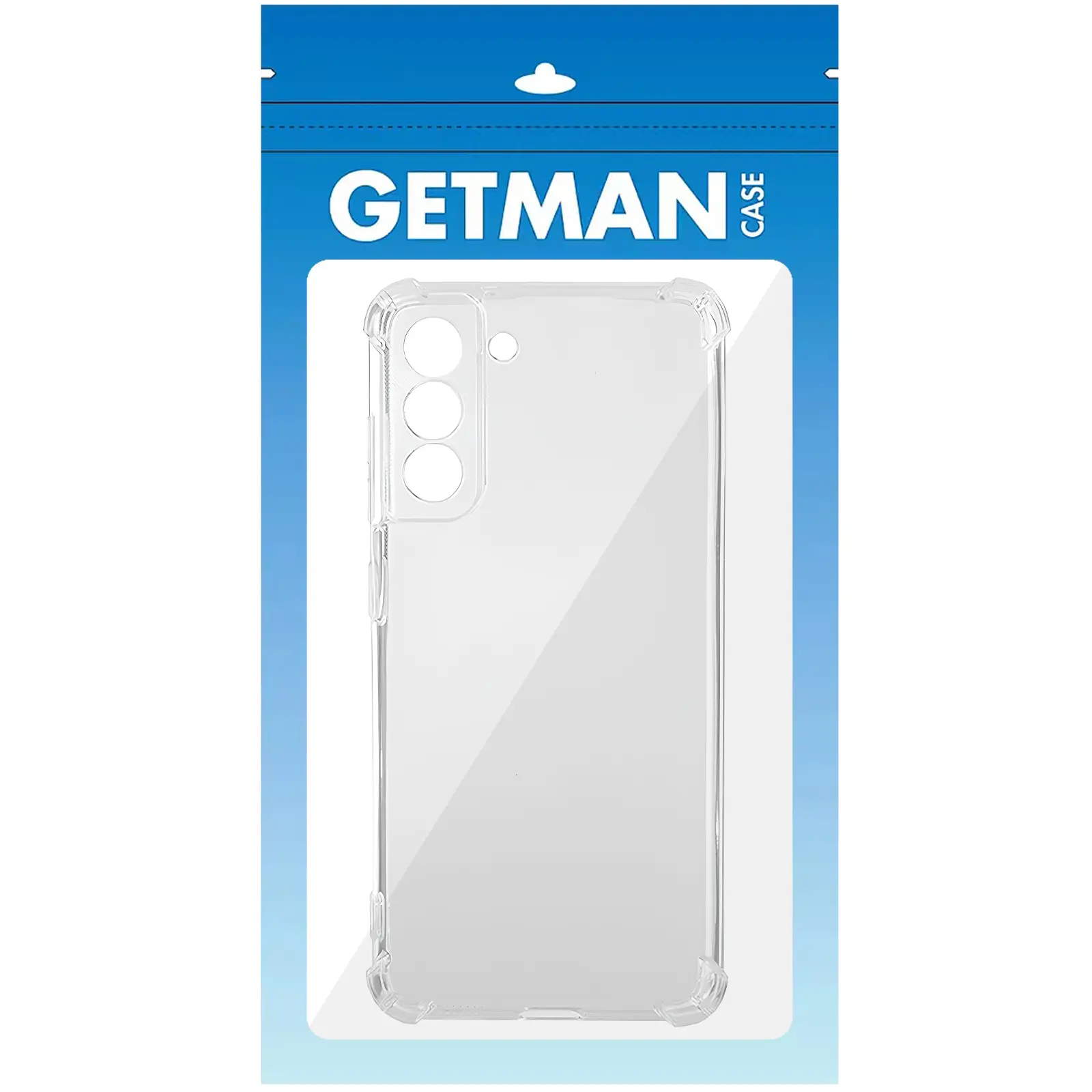 TPU чехол GETMAN Ease logo усиленные углы Full Camera для Samsung Galaxy S22+, Бесцветный (прозрачный) 4, TPU, купить оптом с доставкой