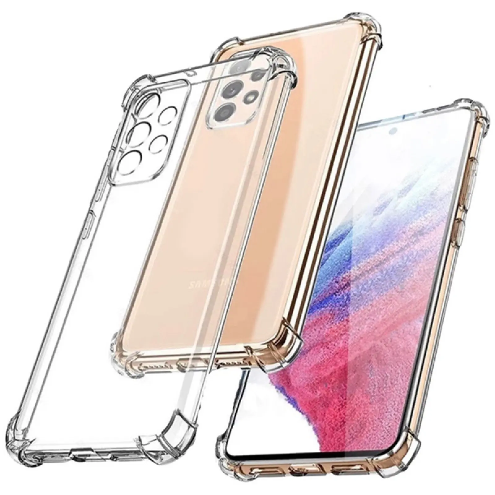 TPU чехол GETMAN Ease logo усиленные углы Full Camera для Samsung Galaxy A13 4G, TPU, купить оптом с доставкой