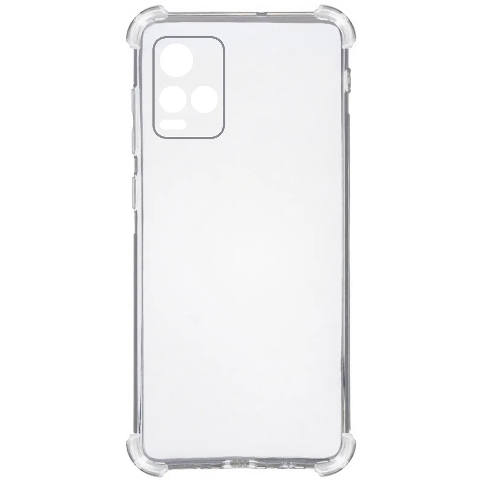 TPU чехол GETMAN Ease logo усиленные углы Full Camera для Vivo Y21 / Y33s, Бесцветный (прозрачный) 2, TPU, купить оптом с доставкой