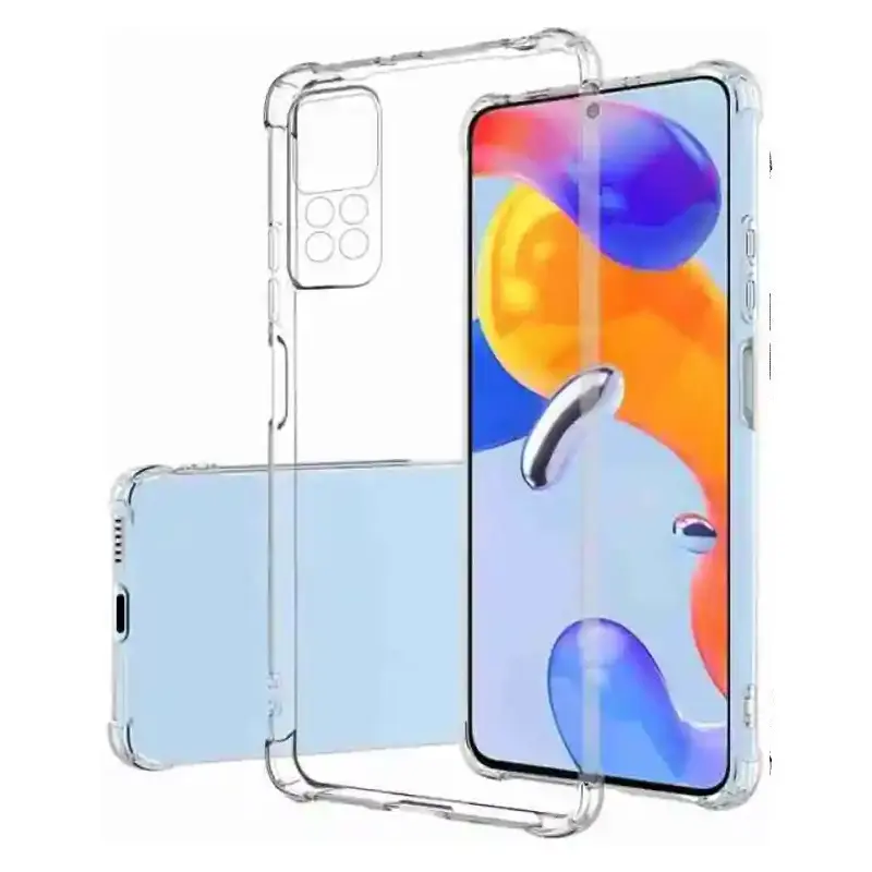 TPU чехол GETMAN Ease logo усиленные углы Full Camera для Xiaomi Redmi Note 11 (Global) / Note 11S, Бесцветный (прозрачный) 1, TPU, купить оптом с доставкой