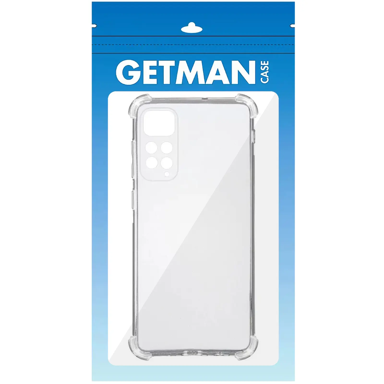 TPU чехол GETMAN Ease logo усиленные углы Full Camera для Xiaomi Redmi Note 11 (Global) / Note 11S, Бесцветный (прозрачный) 3, TPU, купить оптом с доставкой