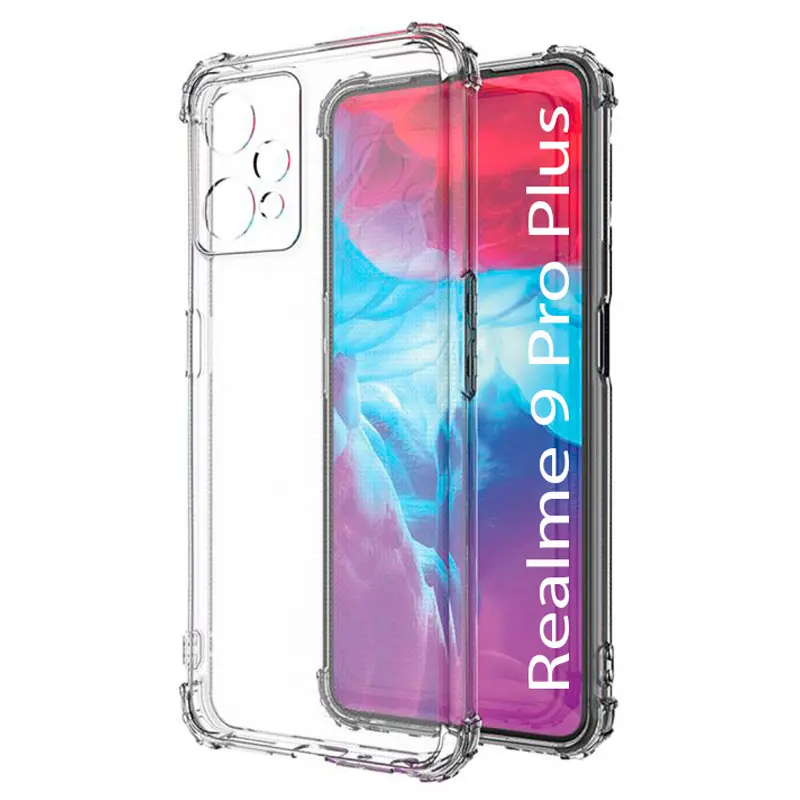 TPU чехол GETMAN Ease logo усиленные углы Full Camera для Realme 9 Pro, TPU, купить оптом с доставкой