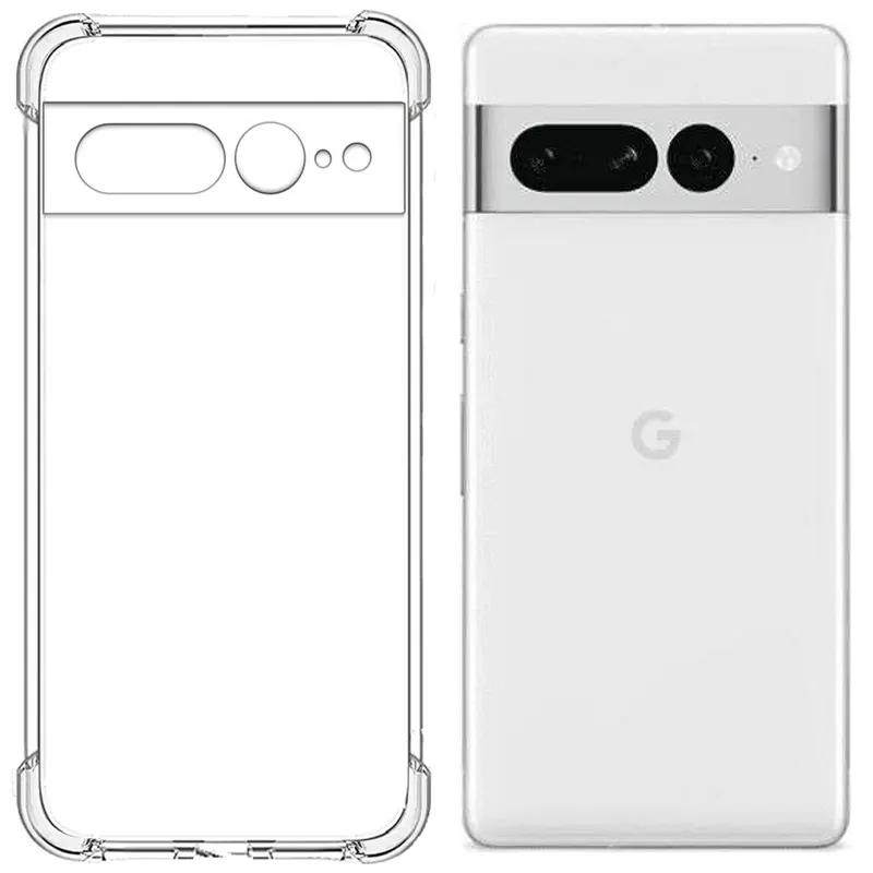 TPU чехол GETMAN Ease logo усиленные углы Full Camera для Google Pixel 7 Pro, TPU, купить оптом с доставкой