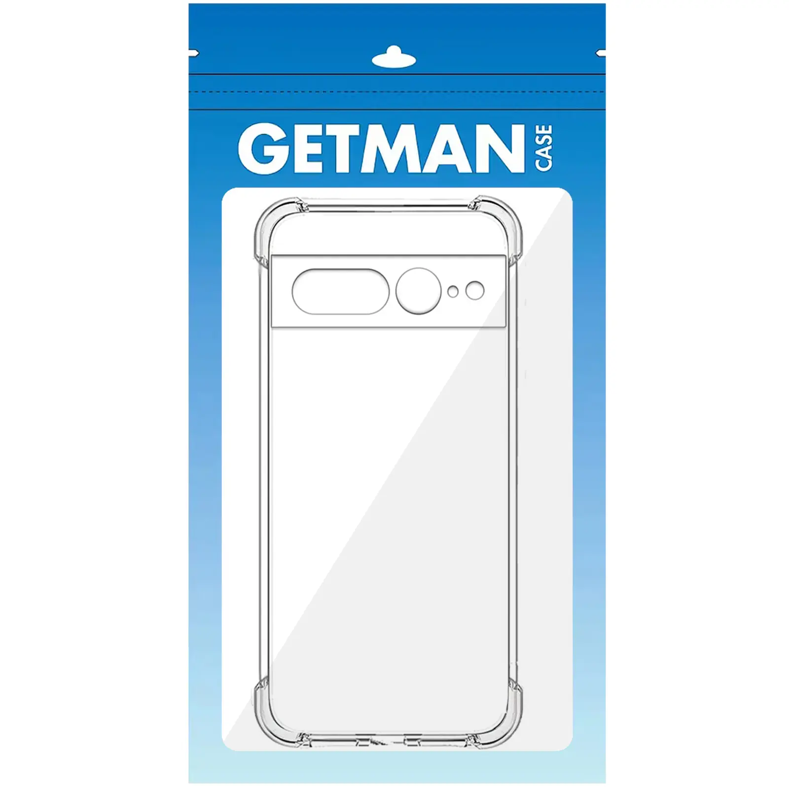 TPU чехол GETMAN Ease logo усиленные углы Full Camera для Google Pixel 7 Pro, Бесцветный (прозрачный) 1, TPU, купить оптом с доставкой