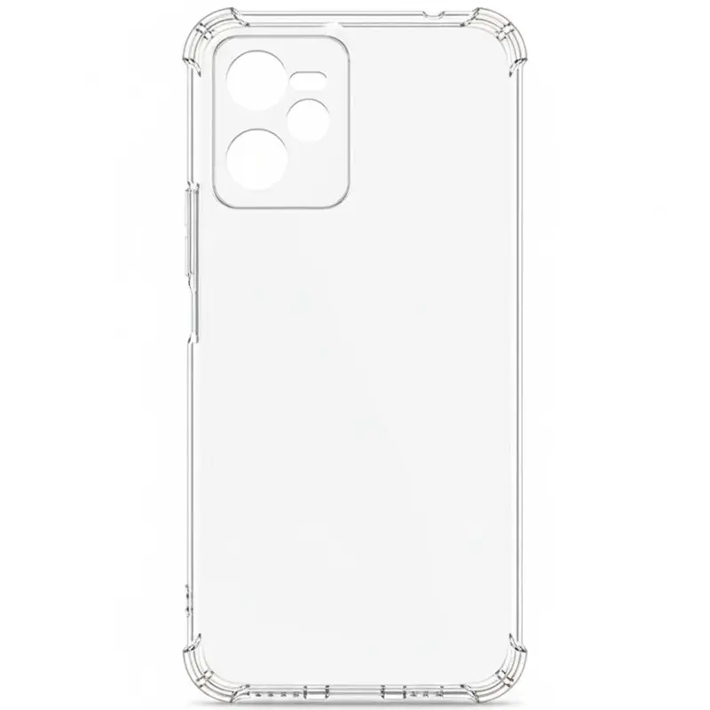 TPU чехол GETMAN Ease logo усиленные углы Full Camera для Realme C35, Бесцветный (прозрачный) 1, TPU, купить оптом с доставкой