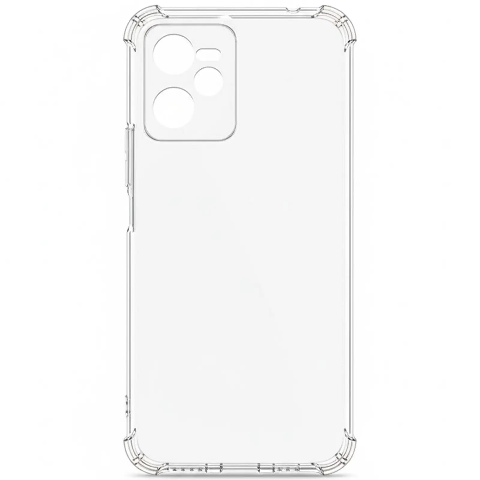TPU чехол GETMAN Ease logo усиленные углы Full Camera для Realme C35, Бесцветный (прозрачный) 1, TPU, купить оптом с доставкой
