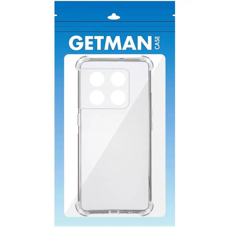 TPU чехол GETMAN Ease logo усиленные углы Full Camera для OnePlus 10T, Бесцветный (прозрачный) 5, TPU, купить оптом с доставкой