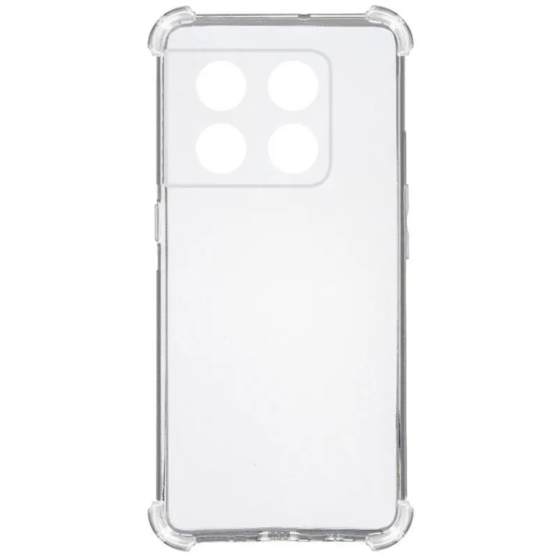 TPU чехол GETMAN Ease logo усиленные углы Full Camera для OnePlus 10T, Бесцветный (прозрачный) 6, TPU, купить оптом с доставкой