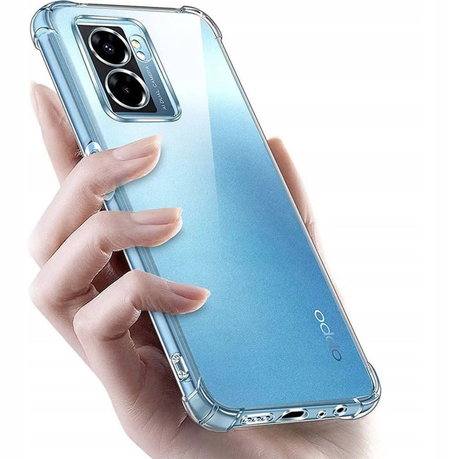 TPU чехол GETMAN Ease logo усиленные углы Full Camera для Oppo A57s / A57 4G / A77s, Бесцветный (прозрачный) 1, TPU, купить оптом с доставкой