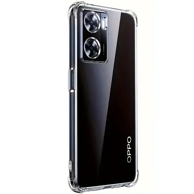 TPU чехол GETMAN Ease logo усиленные углы Full Camera для Oppo A57s / A57 4G / A77s, Бесцветный (прозрачный) 3, TPU, купить оптом с доставкой
