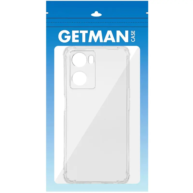 TPU чехол GETMAN Ease logo усиленные углы Full Camera для Oppo A57s / A57 4G / A77s, Бесцветный (прозрачный) 4, TPU, купить оптом с доставкой