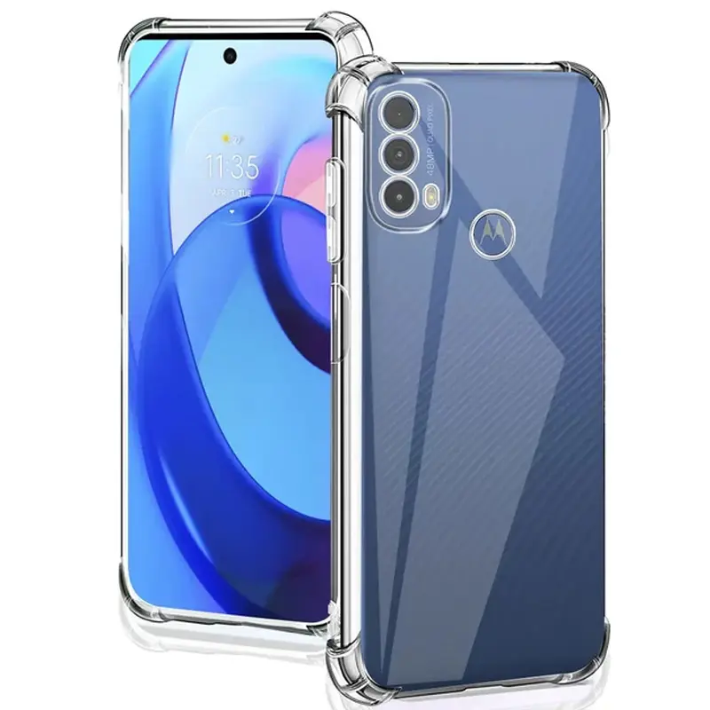 TPU чехол GETMAN Ease logo усиленные углы Full Camera для Motorola Moto E40 / E30, TPU, купить оптом с доставкой