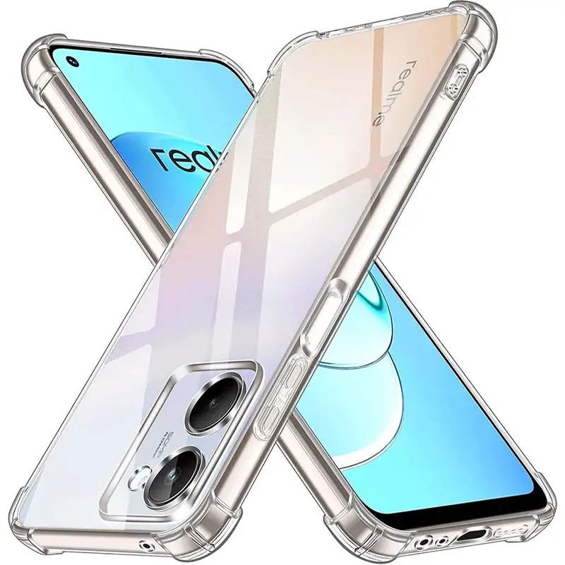 TPU чехол GETMAN Ease logo усиленные углы Full Camera для Realme 10 4G, TPU, купить оптом с доставкой