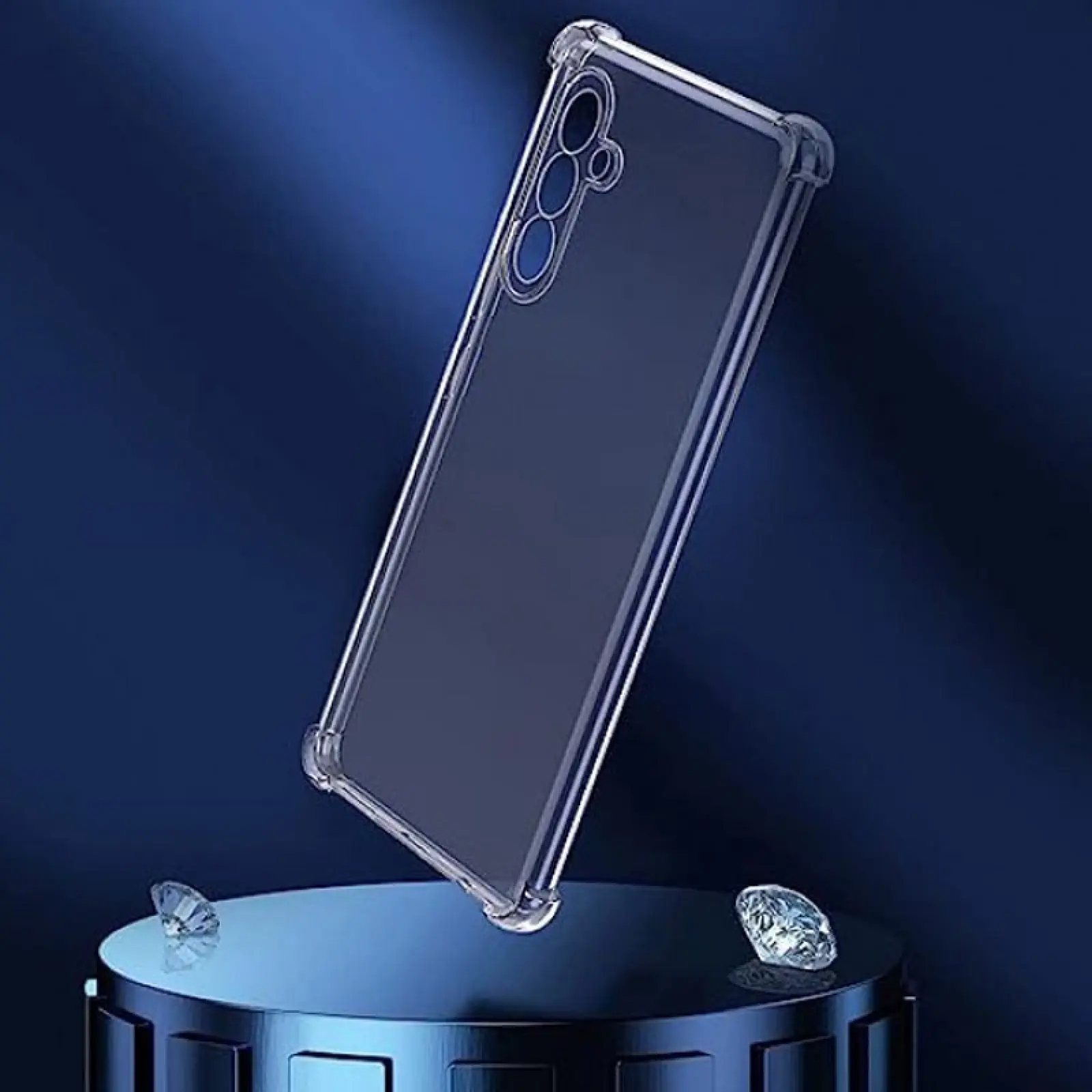 TPU чехол GETMAN Ease logo усиленные углы Full Camera для Samsung Galaxy A34 5G, Бесцветный (прозрачный) 2, TPU, купить оптом с доставкой