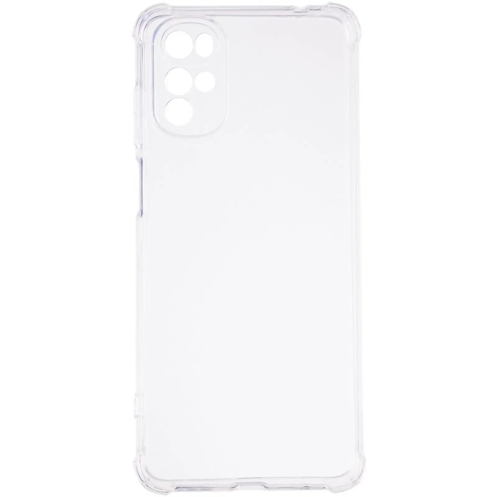 TPU чехол GETMAN Ease logo усиленные углы Full Camera для Motorola Moto G22, Бесцветный (прозрачный) 5, TPU, купить оптом с доставкой