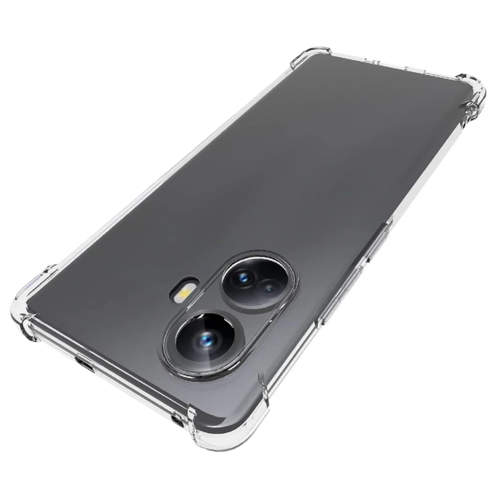 TPU чехол GETMAN Ease logo усиленные углы Full Camera для Realme 10 Pro+, Бесцветный (прозрачный) 2, TPU, купить оптом с доставкой