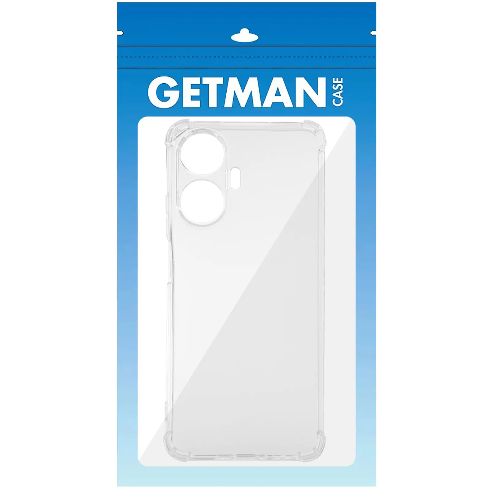 TPU чехол GETMAN Ease logo усиленные углы Full Camera для Realme 10 Pro+, Бесцветный (прозрачный) 3, TPU, купить оптом с доставкой