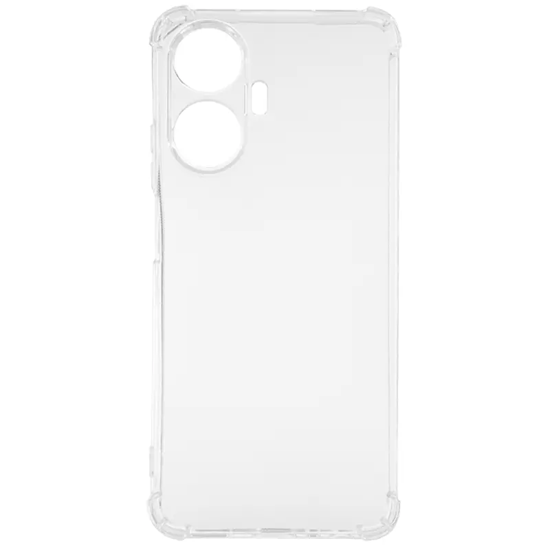 TPU чехол GETMAN Ease logo усиленные углы Full Camera для Realme 10 Pro+, Бесцветный (прозрачный) 4, TPU, купить оптом с доставкой