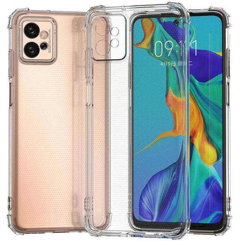TPU чохол GETMAN Ease logo для Motorola Moto G32 | Посилені кути з амортизацією на малюнкі №1
