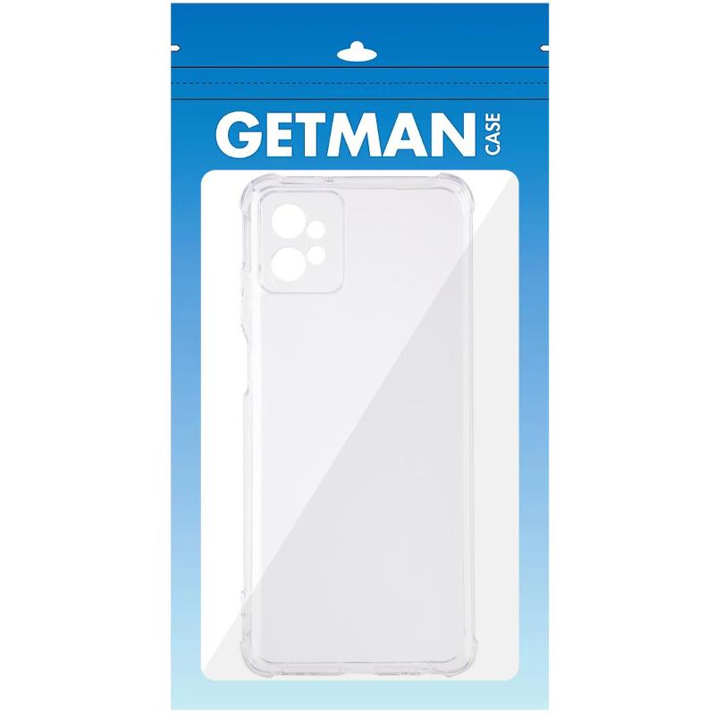 TPU чохол GETMAN Ease logo для Motorola Moto G32 | Посилені кути з амортизацією на малюнкі №4