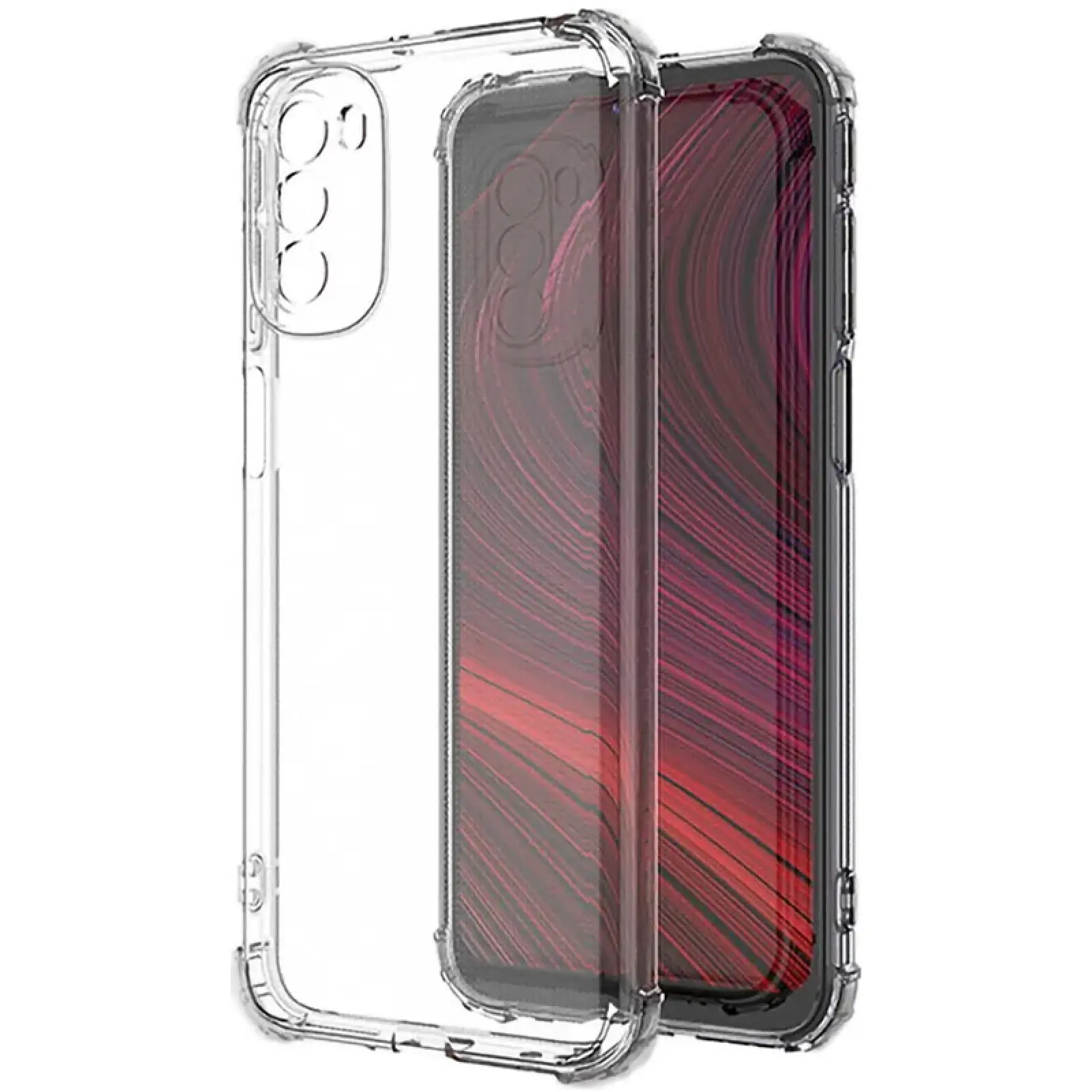 TPU чехол GETMAN Ease logo усиленные углы Full Camera для Motorola Moto G41, Бесцветный (прозрачный) 1, TPU, купить оптом с доставкой