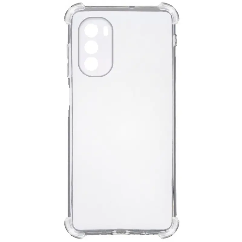 TPU чехол GETMAN Ease logo усиленные углы Full Camera для Motorola Moto G41, Бесцветный (прозрачный) 5, TPU, купить оптом с доставкой