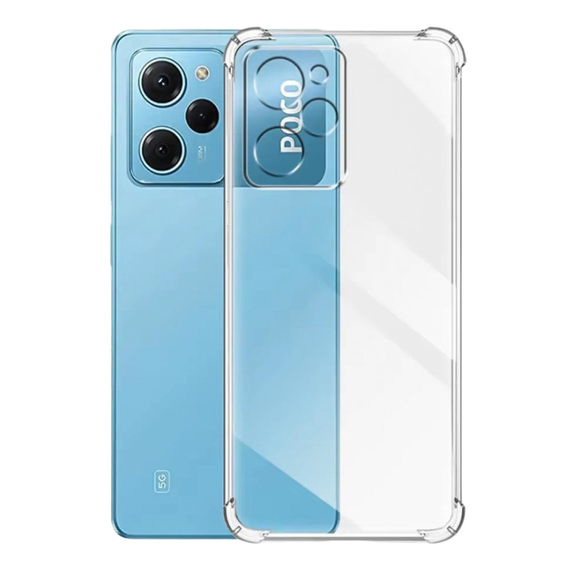 TPU чохол GETMAN Ease logo для Xiaomi Poco X5 Pro 5G | Посилені кути з амортизацією на малюнкі №1