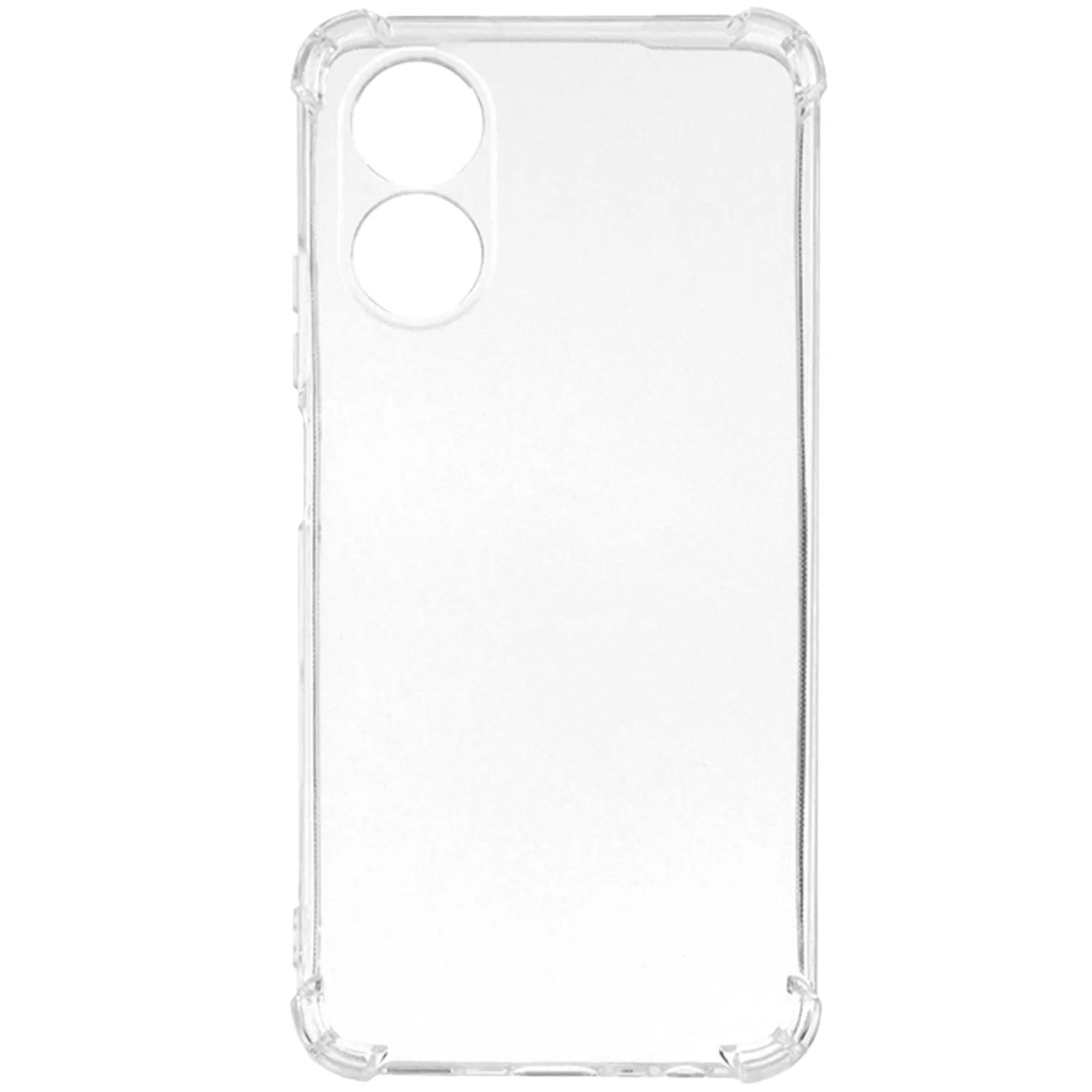 TPU чехол GETMAN Ease logo усиленные углы Full Camera для Oppo A58 4G, Бесцветный (прозрачный) 5, TPU, купить оптом с доставкой