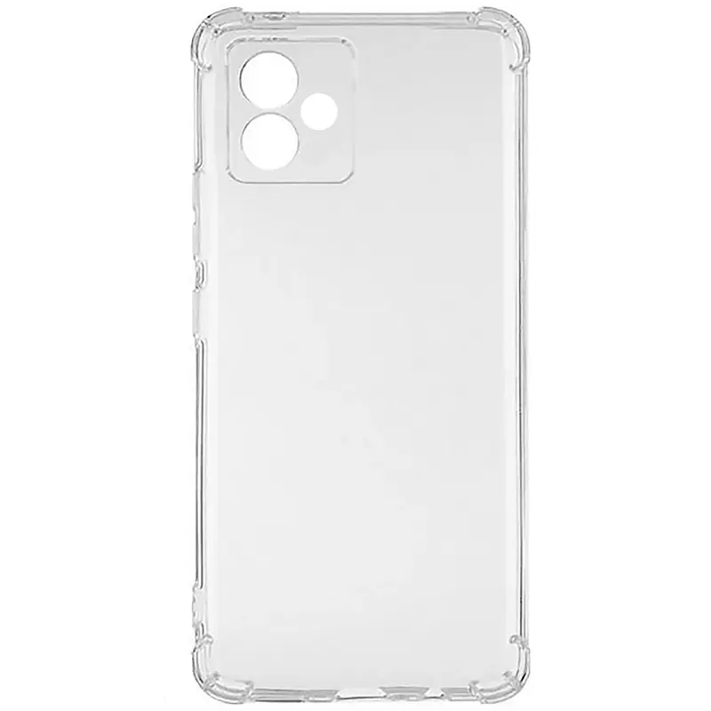 TPU чехол GETMAN Ease logo усиленные углы Full Camera для Motorola Moto G14, Бесцветный (прозрачный) 5, TPU, купить оптом с доставкой