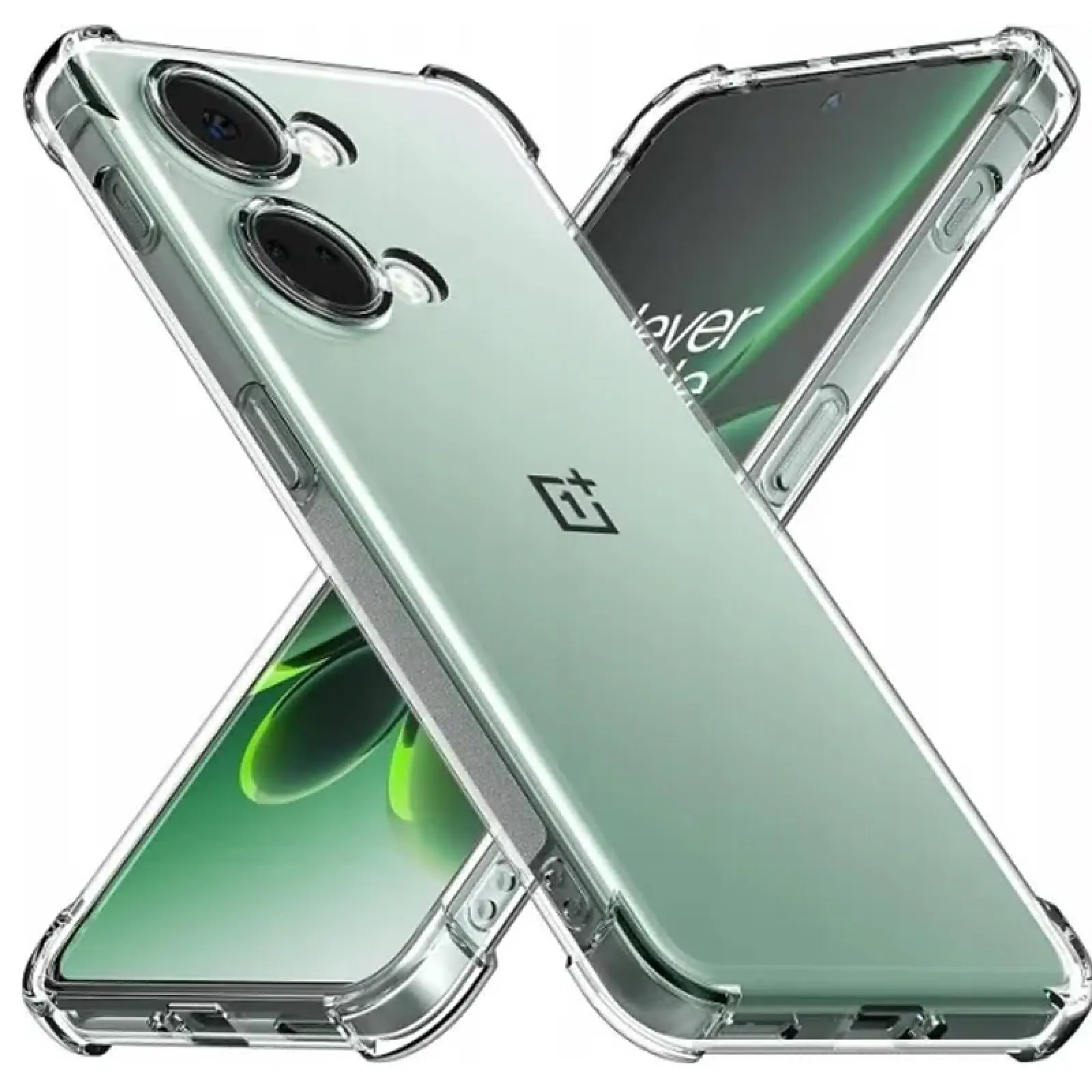 TPU чехол GETMAN Ease logo усиленные углы Full Camera для OnePlus Nord 3, Бесцветный (прозрачный), TPU, купить оптом с доставкой