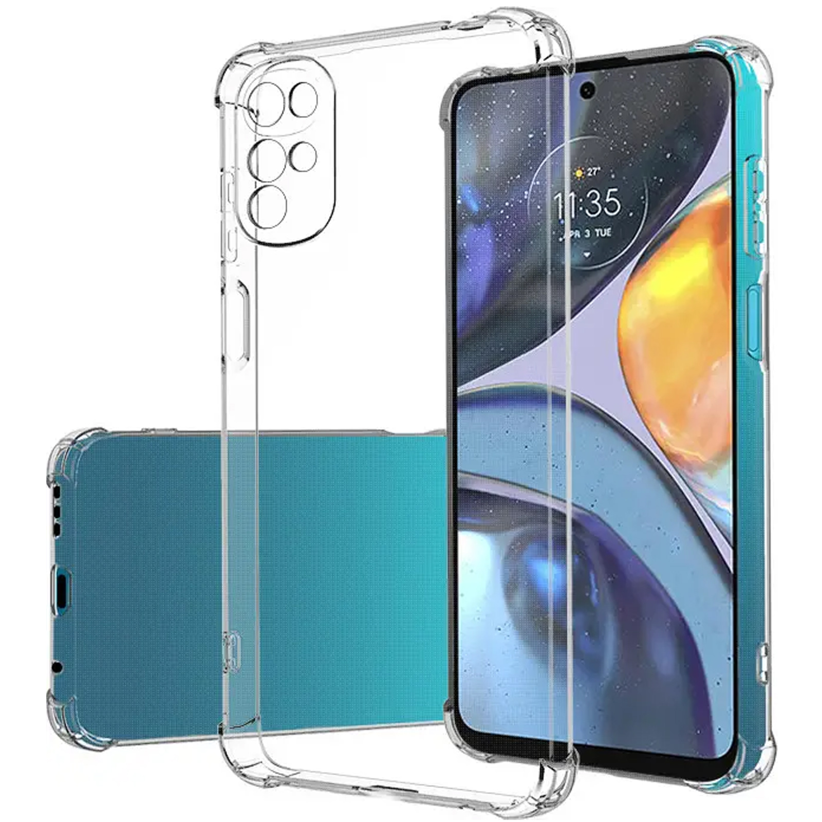 TPU чохол GETMAN Ease logo посилені кути Full Camera для Nokia G22, TPU, купити оптом з доставкою