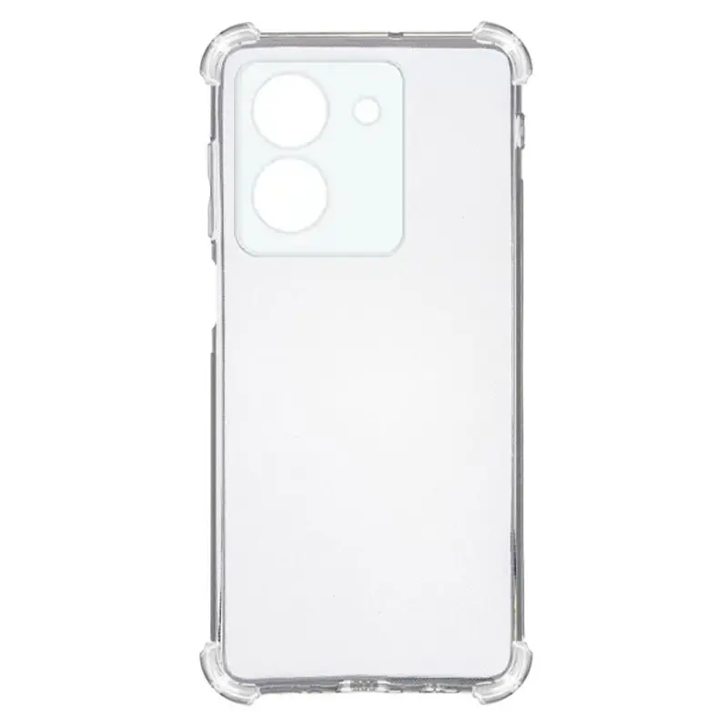 TPU чехол GETMAN Ease logo усиленные углы Full Camera для Vivo Y36, Бесцветный (прозрачный) 1, TPU, купить оптом с доставкой