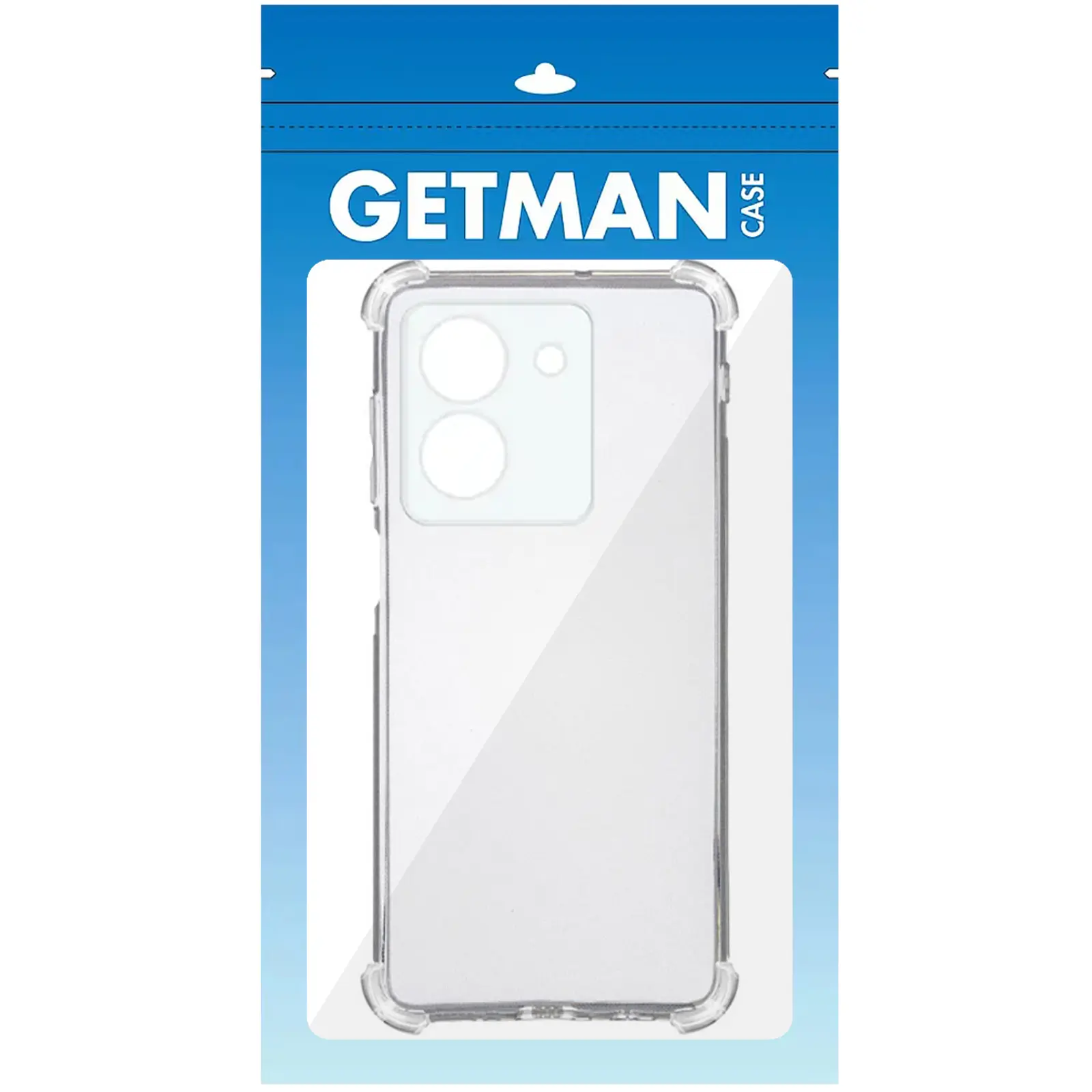 TPU чехол GETMAN Ease logo усиленные углы Full Camera для Vivo Y36, Бесцветный (прозрачный) 2, TPU, купить оптом с доставкой