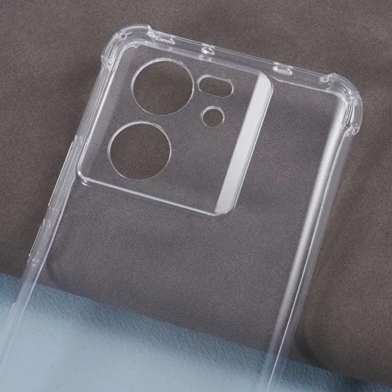 TPU чехол GETMAN Ease logo усиленные углы Full Camera для Xiaomi 13T / 13T Pro, Бесцветный (прозрачный) 4, TPU, купить оптом с доставкой