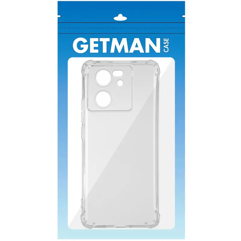 TPU чехол GETMAN Ease logo усиленные углы Full Camera для Xiaomi 13T / 13T Pro, Бесцветный (прозрачный) 5, TPU, купить оптом с доставкой