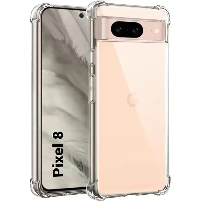 TPU чехол GETMAN Ease logo усиленные углы Full Camera для Google Pixel 8, TPU, купить оптом с доставкой