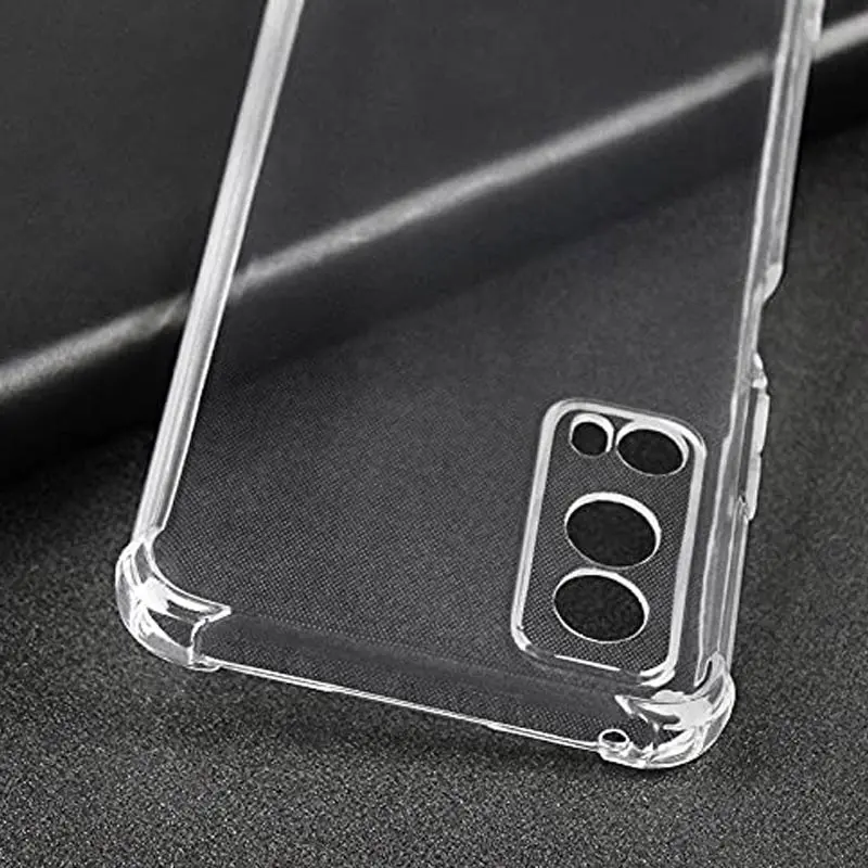TPU чехол GETMAN Ease logo усиленные углы Full Camera для Vivo iQOO Z3, Бесцветный (прозрачный) 2, TPU, купить оптом с доставкой