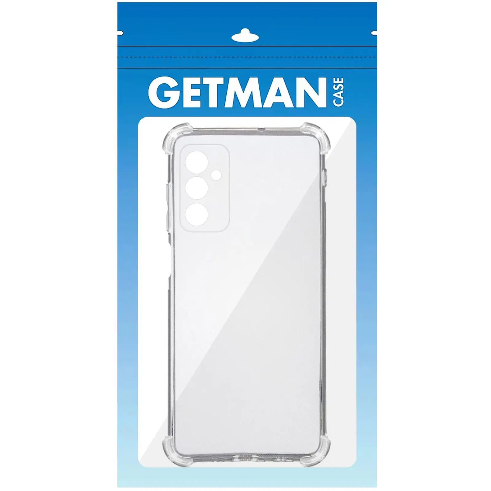 TPU чехол GETMAN Ease logo усиленные углы Full Camera для Samsung Galaxy A25 5G, Бесцветный (прозрачный) 1, TPU, купить оптом с доставкой