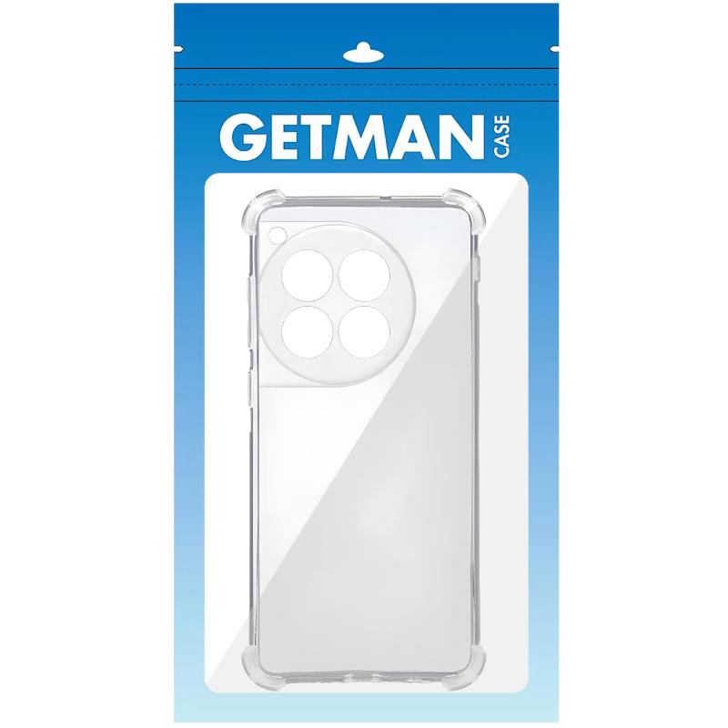 TPU чохол GETMAN Ease logo для OnePlus 12 | Посилені кути з амортизацією на малюнкі №4