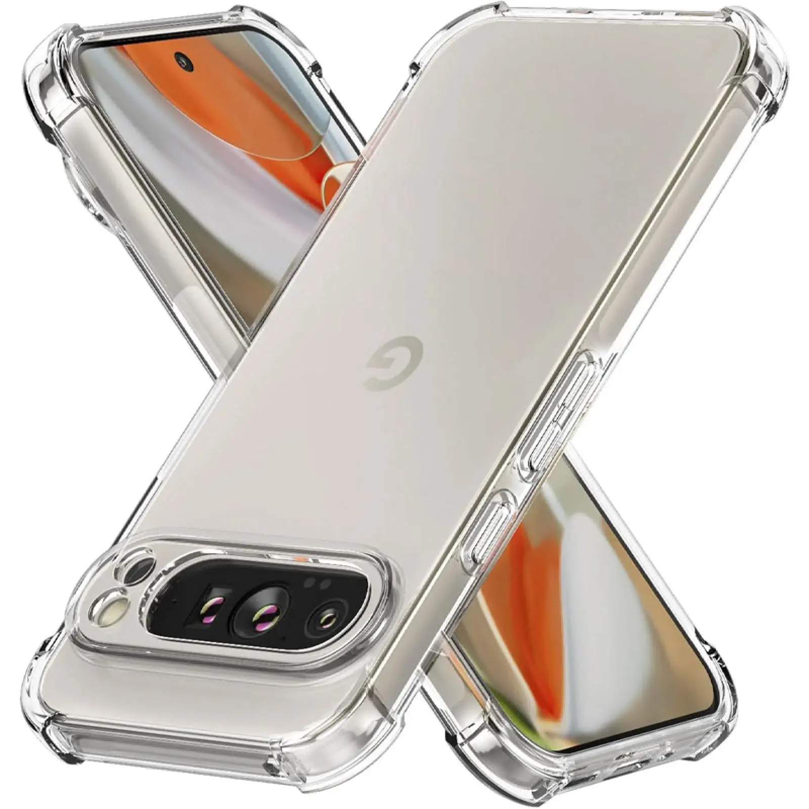 TPU чехол GETMAN Ease logo усиленные углы Full Camera для Google Pixel 9, TPU, купить оптом с доставкой
