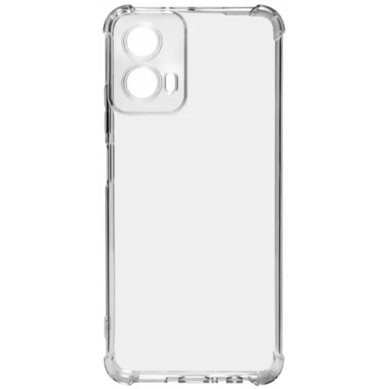 TPU чехол GETMAN Ease logo усиленные углы Full Camera для Motorola Moto G24, Бесцветный (прозрачный) 5, TPU, купить оптом с доставкой
