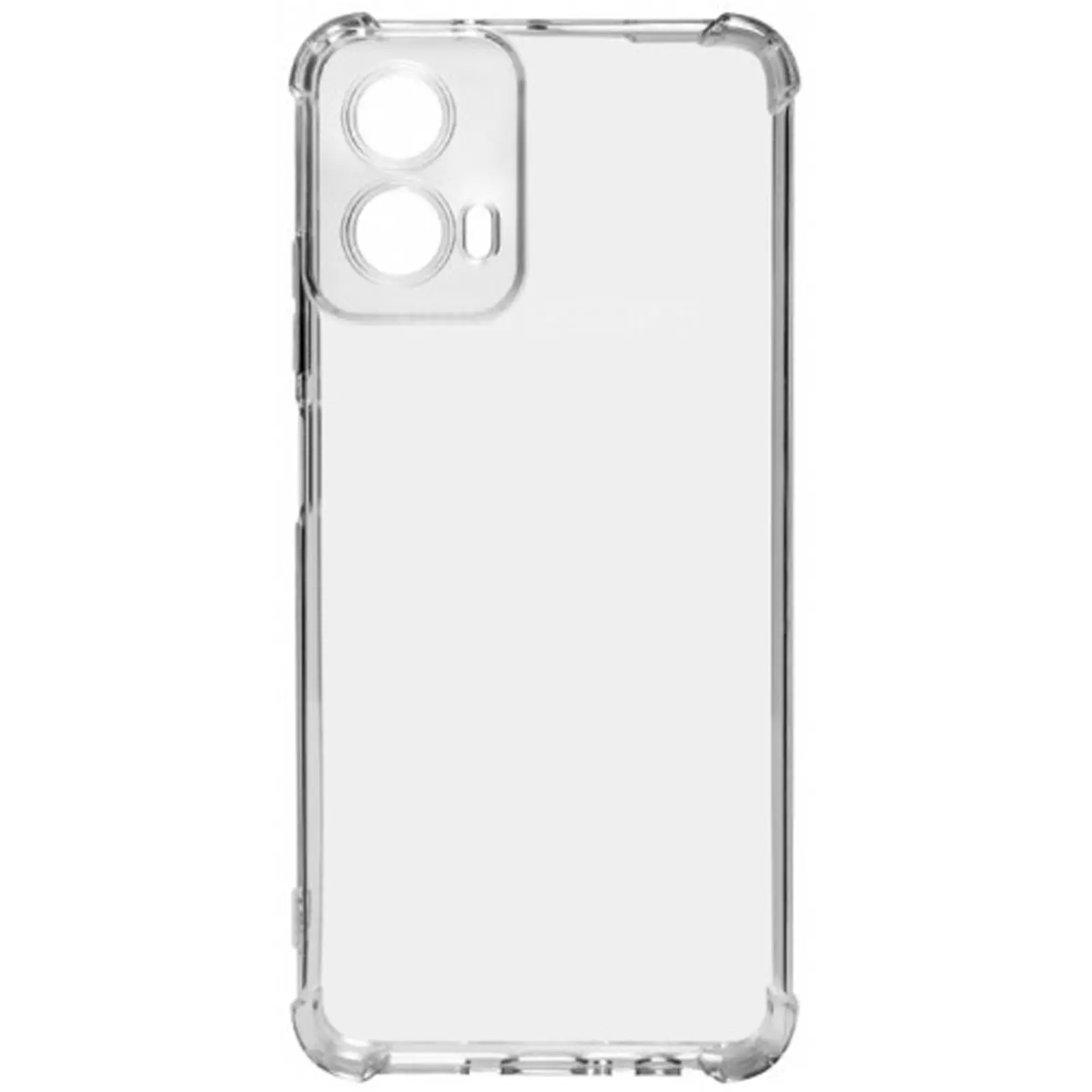 TPU чехол GETMAN Ease logo усиленные углы Full Camera для Motorola Moto G24, Бесцветный (прозрачный) 5, TPU, купить оптом с доставкой