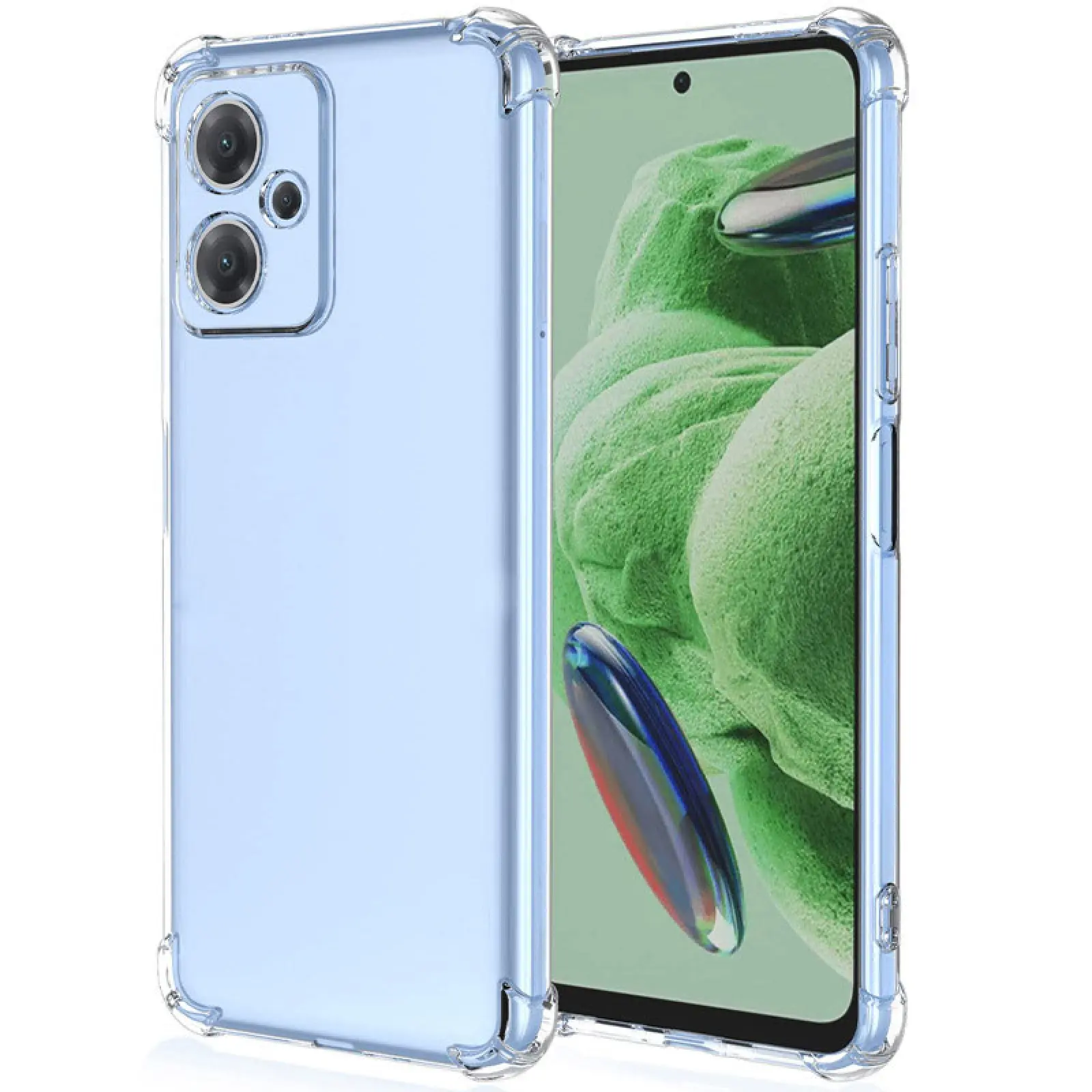 TPU чехол GETMAN Ease logo усиленные углы Full Camera для Xiaomi Redmi 13 4G / Poco M6 4G, Бесцветный (прозрачный), TPU, купить оптом с доставкой