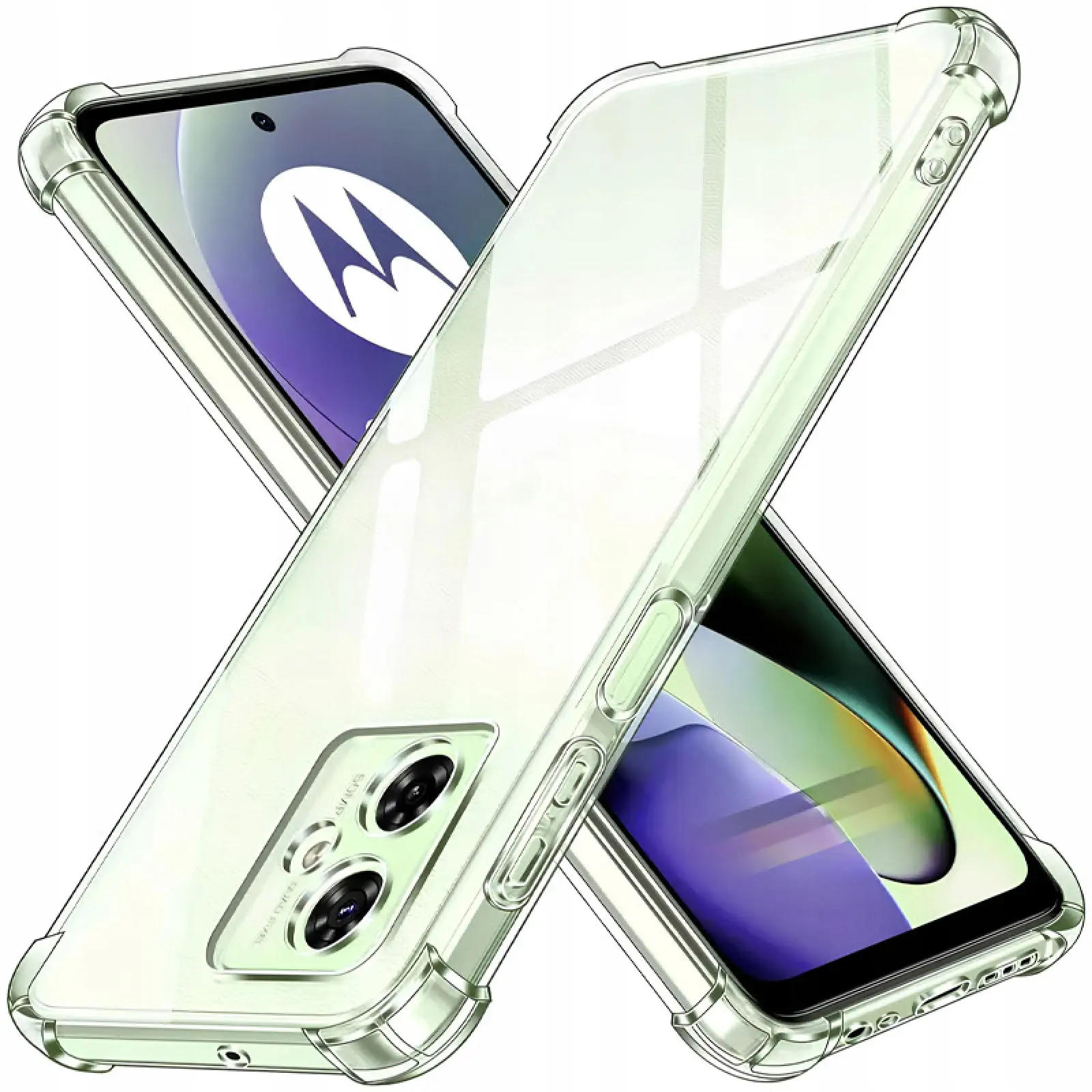 TPU чохол GETMAN Ease logo посилені кути Full Camera для Motorola Moto G54 Power, TPU, купити оптом з доставкою