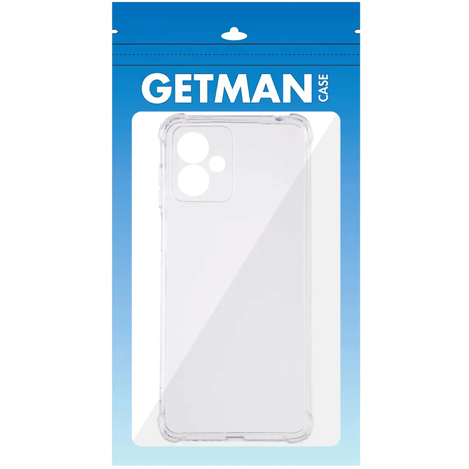 TPU чохол GETMAN Ease logo посилені кути Full Camera для Motorola Moto G54 Power, Безбарвний (прозорий) 4, TPU, купити оптом з доставкою