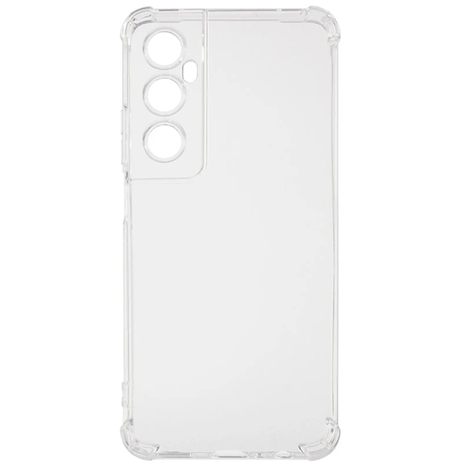 TPU чехол GETMAN Ease logo усиленные углы Full Camera для Realme C65 4G, Бесцветный (прозрачный) 3, TPU, купить оптом с доставкой