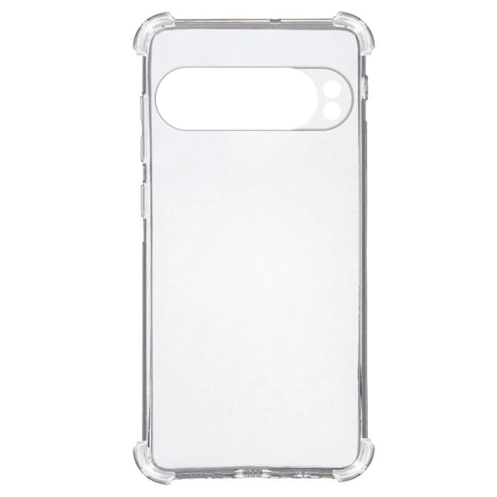 TPU чехол GETMAN Ease logo усиленные углы Full Camera для Google Pixel 9 Pro XL, Бесцветный (прозрачный) 1, TPU, купить оптом с доставкой